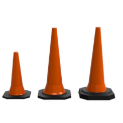 750mm Orange Heavy Contractor Cone