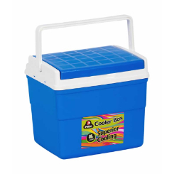 8 ? Pride Cooler Box with carry handle and hinged lid