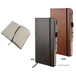 Thermo PU Material, Cream lined paper, Elastic closure, pen loop, Number of pages: 192, Embossing, Gift boxed