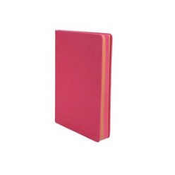 Stylish Colour Notebook, Italian PU Soft Feel Cover, Cream Lined Paper, Number of Pages : 232, Ribbon Page Marker 