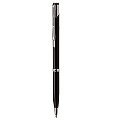 ALTA Aluminium Ballpen, Push button, Refill - Black ink, Laser engraving