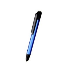 Push Button Aluminum stylus Ball pen, Black Ink refill