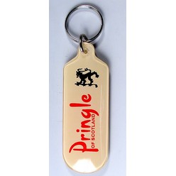 A Acrylic Keyring that is available in various colours that can be customised with pad printing with your logo and other methods.