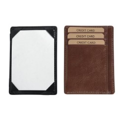 Genuine Leather , Supplied with Notebook, Pocket Paper Jotter, Credit Card Pockets, Gift Boxed 