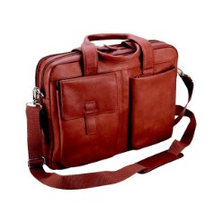 Genuine Leather Laptop Bag, Stylist Design 