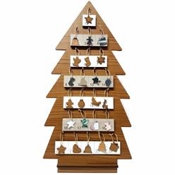 Advent calendar with 24 ornaments