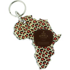 Africa plexi key holder, material: resin & plexi 