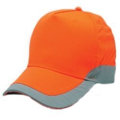 The afterglow lumo orange cap is craft with a 100% pure polyester to ensure breathability on a hot summer’s day. These caps have a Velcro enclosure and a pre-curved peak to enable a comfortable fit for everyone. These caps are detailed with reflective panel on the edge of its peak to not only fashion an edgy design but to ensure visibility during sporting events during the day and at night. 