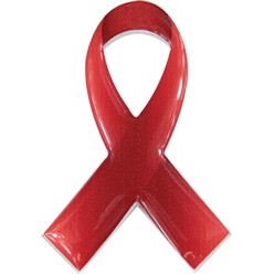 Aids Ribbon magnet, material: magnet