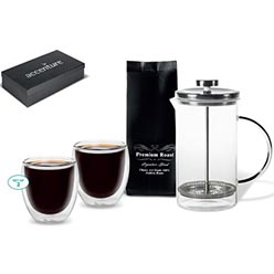 A coffee set is an item that is much sought after. There are very few people who do not like coffee and they would be keen on having a coffee that has their coffee time an amiable experience. With its coffee mug that has a double walling of borosilicate glass and plunger of stainless steel and Borosilicate glass this set will make your coffee time a great experience.