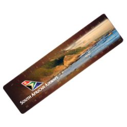 Aluminium 15cm ruler with any pantone colour or design, made in South Africa