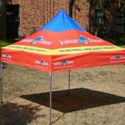 Gazebo with Aluminium frame, including carry bag, pegs, ropes