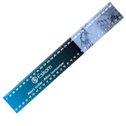 Aluminium jumbo ruler with any pantone colour or design, made in South Africa