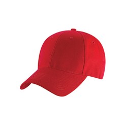 Americano Cap: 100% Heavy acrylic, 6 panel structured, pre-curved peak, 4 row stitched sweatband, self covered velcro strap, branding area: 120mm x 60mm