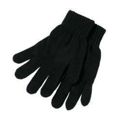 Aspen Gloves: Acrylic Knitted, Individually Shaped fingers