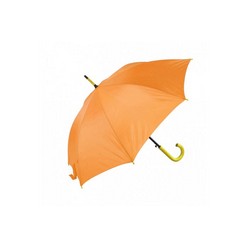 This Auto Open Wooden Hook Handle Umbrella has the Dimensions: 97cm x 17cm x 51cm, Qty Per Carton: 48 Unit, Carton Weight: 20KG which is available in colours from black, green, dark blue, orange, red, blue, white and yellow that can be customised in printing, heat transfer and sublimation