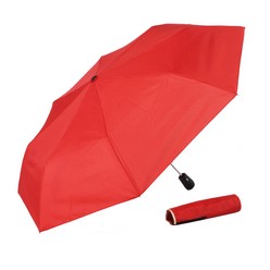 Auto Open/Close 3 Fold 8 Panels Mini Compact Umbrella