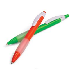 Push button ballpoint plastic pen