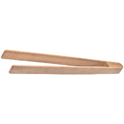 Beach wood grill/salad tongs