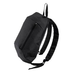 Backpack with side zip