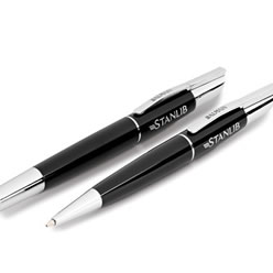 Balmain Fuselage Ball Pen & Rollerball Set