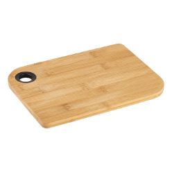 Bamboo cutting board with thumb Hole