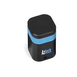 Aluminium with ABS, Bluetooth speaker, supports playback from smartphones, tablets or most other Bluetooth