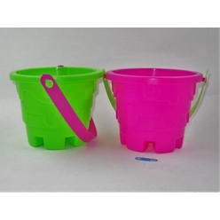 A Beach Bucket that available in various sizes colours and designs that can be branded and delivered anywhere in Africa.