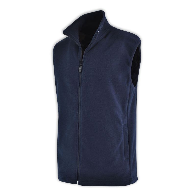 This is the Beau Fleece - Sleeveless which is available in S, M, L, XL, 2XL, 3XL, 4XL, 5XL with colour variations of Black, Navy