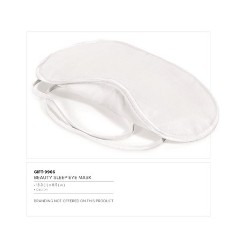 Get adequate rest with this sleep eye mask. A gift that will definitely be appreciated and great for bed stores, hotels and spas. One size fits all