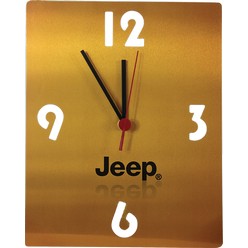 Bedford wall clock, unbreanded gift box included, batteries not included, material: aluminium 