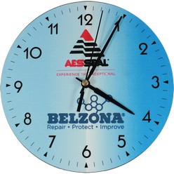 Bedford wall clock, unbreanded gift box included, batteries not included, material: MDF