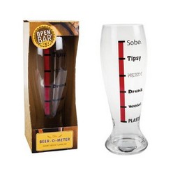 The Beer-Tumbler Glass Beer-O-Meter is the perfect companion to any Braai or social event.