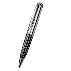 Twist Action Metal Ballpen, Refill - Black Ink