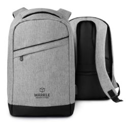 Padded shoulder straps with main internal compartment usb charging cable fits most 15 laptops