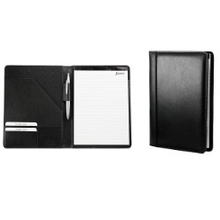 Made from the Finest Leather, Holds A5 Pad - Pad included, Business Card / Credit Card Pockets, Pen Loop, Gift Boxed