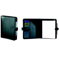 Made from the Finest Leather, Holds A5 Pad - Pad included, Business Card / Credit Card Pockets, Pen Loop, Gift Boxed