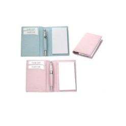 Genuine Leather , Supplied with Notebook, Pocket Paper Jotter, Credit Card Pockets, Gift Boxed 