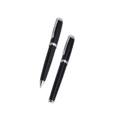 Twist Action Metal Ball pen, Refill, Black Ink Refill, Supplied In Bettoni Box