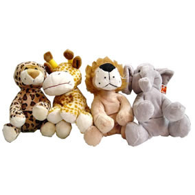 Surprise your loved one or your kids on their special days with this set of big five soft toys that you can get at the most reasonable rates from Giftwrap. Soft toys are equally popular with kids and girls, and if they look absolutely endearing, no one can resist them. The set of soft toys you can get from Giftwrap are made of high quality material, hence they are durable and can last for a longer period of time.