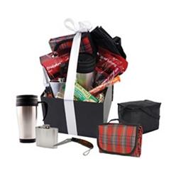 Includes: 1x 400ml Double Wall Thermal Mug, 1x 120ml Hip Flask, 1x Biltong Knife, 1x 6-Can PVC Cooler, 1x Folding Picnic Blanket, 2 x 50g Beef Biltong, 1x 80g Beef Droewors, 1x 42g Natures Valley Oats & Honey, 2x 25g Safari Fruit Sticks 