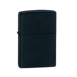 Plain black matt zippo lighter