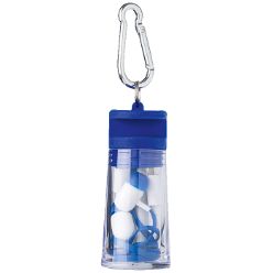 Bluetooth earphones in plastic case