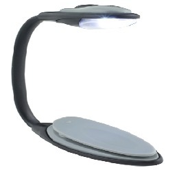 Book light with clip and power button