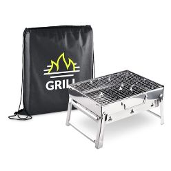 Foldable aluminum braai, in bag