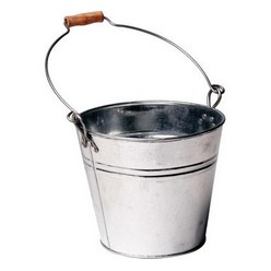 Galvanized buckets for anything from ice to a potted plant