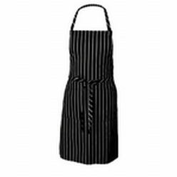 Butchers Apron with Pin Stripes Length: 840mm Width: 760mm
