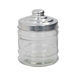 Now you can store just about anything in this glass jar that is not only practical but attractive too while keeping your contents fresh. Case of 72 x 300ml glass jars with recessed area for vinyl sticker branding, sold only in full cartons of 72 units