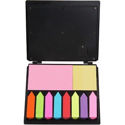 8 Digit Calculator. 10 Assorted Colour Sticky Memo