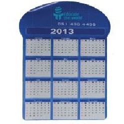 Magnet calendar, full colour branding